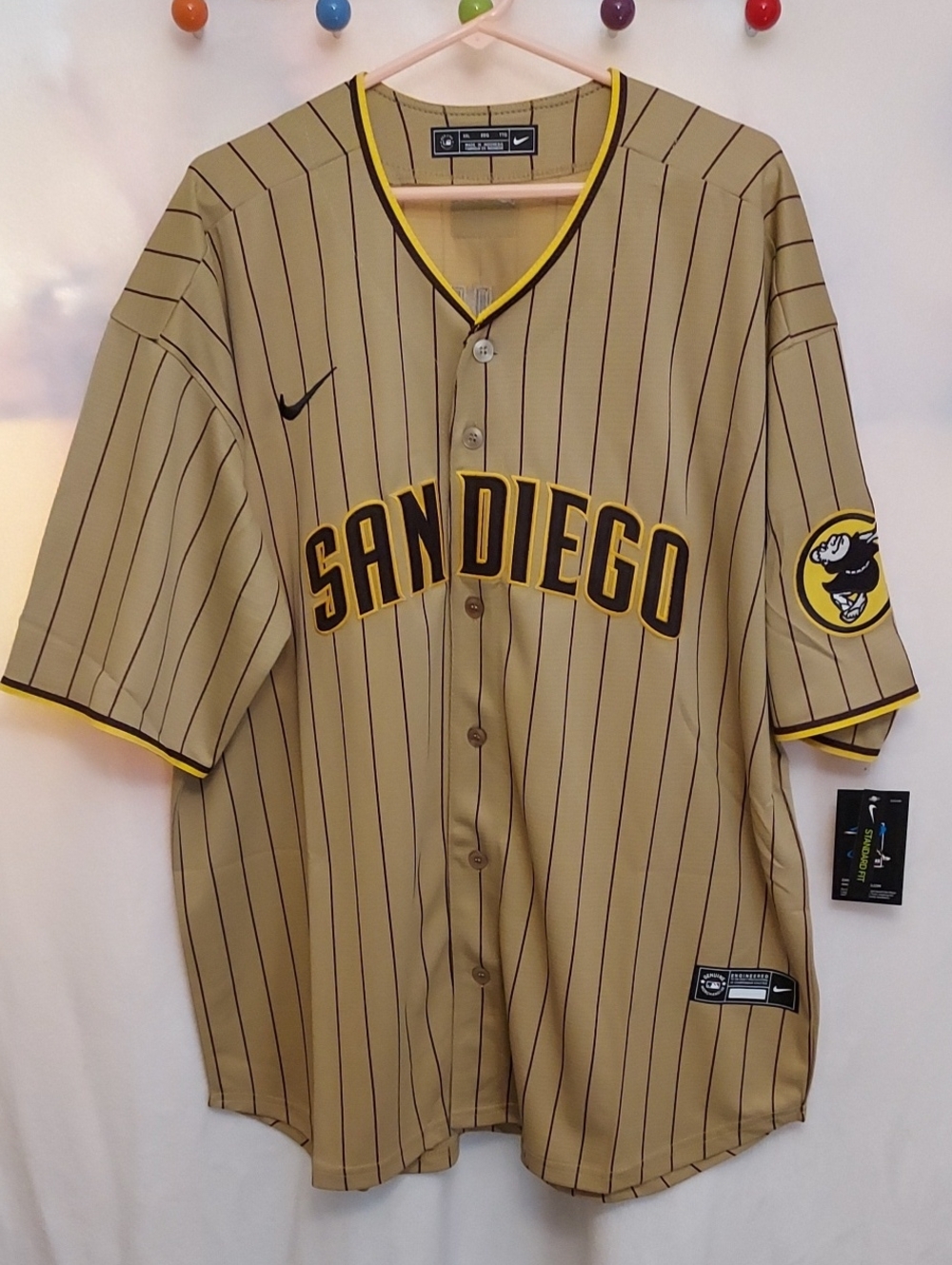 Nike San Diego #13 Machado Jersey